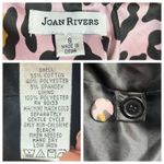 Joan Rivers  Trench Coat Belted Classic Pink Leopard Multi Women’s Size Small Photo 10