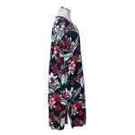 KAD Creations Vintage Hawaiian Black Tropical Hibiscus Floral Print Midi Dress Size undefined Photo 1