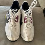 Nike  Air Max White and Purple Athletic Shoes Photo 1