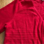 Charter Club Cardigan Red Cherry Open Front Long Sleeve Sweater Women’s Size XXL Photo 4