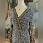 Lulumari Bohemian Patterned Romper with Flared Sleeves Photo 1