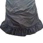 J.Crew Black Ruffle-Trim Ruched Bandeau One-Piece Dress Swimsuit Size 12 Photo 7