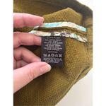 Anthropologie Vanessa Virginia Green Textured Mini Skirt Size 10 Fall Academia Photo 3