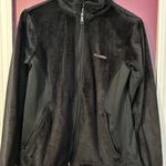 Columbia Fleece Jacket Full Zip Black Size Medium Photo 0