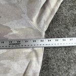 American Eagle Outfitters Oversized Cream and Tan Camo Distressed Crewneck Sweat Silver Size M Photo 7