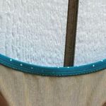 L.L.Bean Empire Swim Dress One Piece Swimsuit Teal Polka Dot Size 12 UPF 50+ Photo 6