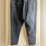 Gap jeans black size 10/30 tall raw hem Photo 6