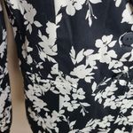 Premise  Floral‎ Black and White Blazer Jacket Size 10 Photo 1