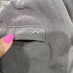 Elizabeth and James Size 4 Pant Gray Cropped Jogger Satin Shiny Mid Rise Tapered Photo 3