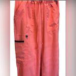 Scrubstar  women's orange coral XS nursing scrub pants Photo 1