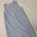 Loft Eyelet Shift Dress NWT Photo 6