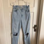 Abercrombie & Fitch  Curve Love The 90s Straight Ultra High Rise Jean size 28/6R Photo 1