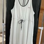 Hunter White Mesh 3X Midi Dress Summer Beach Photo 0