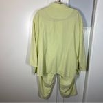 iridium set lagenlook boho relaxed citron green 100% cotton size xl resortwear Photo 5