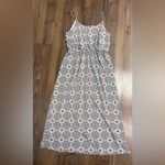 Spring Tank Maxi Dress Floral Kaleidoscope Bohemian Boho Church Easter Pink Size M Photo 2