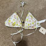 Fabletics NWT  Triangle Bikini Swim Top and High-Waisted Strappy Bikini Bottom XL Photo 6