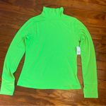Gap NWT  Women's Bright Green Long Sleeve Turtleneck Photo 0