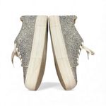 Betsey Johnson Sidny Silver White Rhinestone Platform Sneakers Bridal Size 8 Photo 3