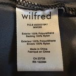 Wilfred Aritzia Faux Leather Skirt Size Medium Black Photo 4