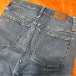 Madewell  10” High Rise Skinny Jeans 27” distressed raw hem Photo 12