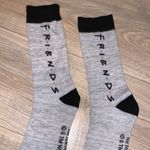 Friends grey black comfy half calf socks Gray Photo 1