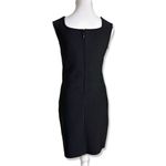 Alice + Olivia Black Square-neck Bodycon Bandage Dress Photo 2