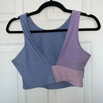 Outdoor Voices Venus Color Block Crop Top Sports Bra Photo 3