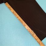 METRO GIRL black pinstripe mid rise capris wide leg textured New size 12 P Photo 8