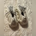 Yeezy  Cream Lace-Up Sneakers Photo 1