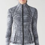 Lululemon 57. Define Jacket Luon Spray Jacquard White Black Photo 0