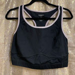 Torrid Active Black Light Pink Lattice Racerback Wicking Sports Bra 1X 14-16 Photo 0