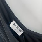 LNA CLOTHING Dress Size 1X Plus Size Milou One Shoulder Ribbed Black Curvy NWT Photo 3