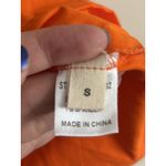 Judith March Anthropologie Small Halloween Shirt Pumpkin Sequin Orange Photo 3