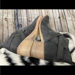 Free People  Back Loop leather ankle boot Sz 39.5 NEW Photo 2