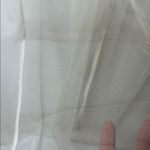 Vtge Boho Love University Cream Sheer long Cardigan long sleeve Fairy Peasant M Size M Photo 12