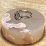 Sterling Silver Moon & Star Face 925  Ring Photo 5