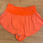 FP Movement by Free People Vibrant Orange Athletic Shorts Photo 0
