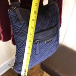 Vera Bradley Navy Blue Quilted Convertible Crossbody Shoulderbag Photo 6