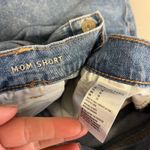 American Eagle Denim Mom Shorts Women's Acid Wash High Rise Pleated Front 18 Blue Photo 8