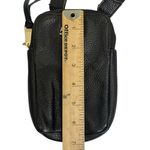 Aimee Kestenberg  Capri Black Leather Crossbody Phone Bag Photo 4