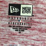 Philadelphia Phillies New Era Red Space Dye Jersey 3/4 Raglan Sleeve Henley Tee Size 2X Photo 4