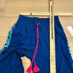 Vera Bradley NWT  Blue Saffron Palazzo Pants Rayon Drawstring Size L Photo 1