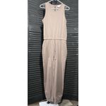 "Effortlessly Chic Beige/Tan Jumpsuit Romper Tan Photo 1