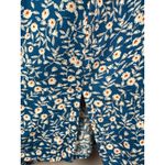 Princess Polly Women’s Size 4 Blue Tank Backless Mini Sundress w/ White Florals Photo 4