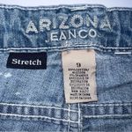 Arizona Jeans Co. Junior's Lightly Distressed Light Wash Bermuda Shorts w/Belt-9 Photo 6