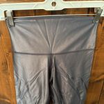 DYI Dark Silver Metallic High-Waisted Leggings, Size S Photo 1