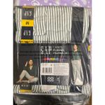 Gap Ladies Flannel Sea Moss Stripe Pajama Set Medium NEW in Package Photo 6