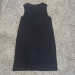‘S MaxMara Black Mid Length Sheath Dress With Back Zip Closure. Size 10 Photo 7