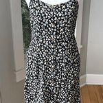 Pink Rose Black Blue Yellow Floral Slip Dress Size Small Photo 0