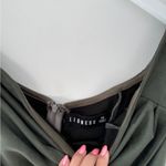 LIONESS  Win Some Lose Some Ruched Mini Dress in Moss Green XS Photo 5